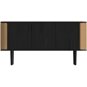 UMAGE Treasures 3 Deurs Kast Black Oak | Sugar Brown