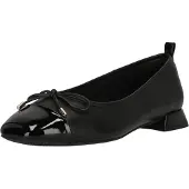 Clarks Clarksvoor vrouwen. 26181322 Ubree15 Poppy zwart lederen ballerina pumps (39.5), Leer, 1 tot 3 cm, Geen, Casual