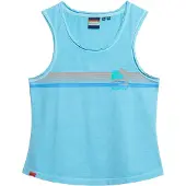 Superdry Top lichtblauw / lichtgrijs