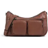 Liebeskind Maia Schoudertas M Leer 35 cm bruin