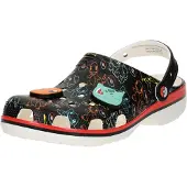Crocs Clogs 'Pokemon' turquoise / geel / donkeroranje / zwart
