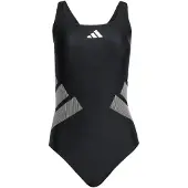 Adidas Sportbadpak grijs / zwart / wit