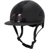 QHP - Veiligheidscap Detroit Polo Visor - Zwart - 57-59