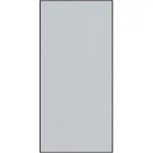 vidaXL Deurmat Grijs en Zwart 120 x 250 cm 100% Polyamide
