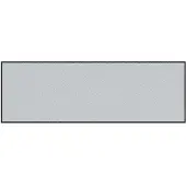 vidaXL Deurmat Grijs en Zwart 60 x 180 cm 100% Polyamide