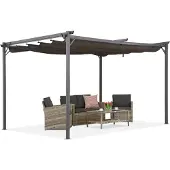 Garden Point Bruine La Palma 3x4m Tuinpunt terraspergola