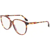Victoria Beckham Moderne zonnebril - - 57 mm - 609 Havana Rood - Metaal - Polycarbonaat - Niet gepolariseerd
