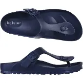 Original Brands Coastal vegan slides podologisch goedgekeurd slipper donker