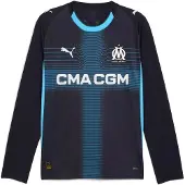 Puma Tricot 'Olympique de Marseille 25/26' navy / lichtblauw / wit