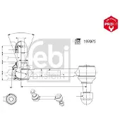 FEBI BILSTEIN 197075 Stabilisatorstang