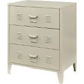 En.casa Ladekast Hämeenlinna commode met lades 72x60x40 cm camel []