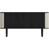 UMAGE Treasures 3 Deurs Kast Black Oak | White Sands