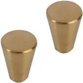Differnz meubelknop Rotterdam 20 mm goud 2 stuks