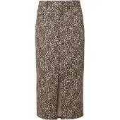 Comma casual identity Rok beige / bruin / wit