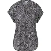 s.Oliver Blouse zwart / wit