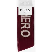 Heroes on Socks donkerrode sokken