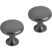 Differnz meubelknop rond bol 30 mm gunmetal 2 stuks