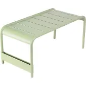 Fermob LUXEMBOURG grote lage tafel/bank Aluminium 86x44 cm