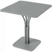 Fermob LUXEMBOURG kleine tafel met massief blad staal 71x71 cm