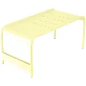 Fermob LUXEMBOURG grote lage tafel/bank Aluminium 86x44 cm