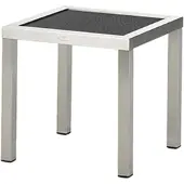 Diamond Garden Madeira Bijzettafel Roestvrij Staal/Textilene 45x45 cm