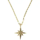 Christian Gouden ketting met ster hanger