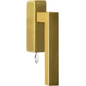 Formani Basics BSQ1-DKLOCK-O draaikiepgarnituur afsluitbaar - PVD mat goud