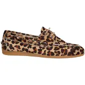 La strada Mocassin Leopard Suede - Damesschoenen - Maat - 38