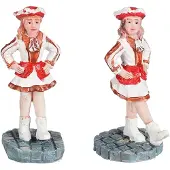 Luville Nolendam Carnaval danseressen | 2,5 x 3 x 5 cm | 2 stuks