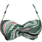 SugarShape Bikinitop 'Mambo' spar / lichtgroen / zwart