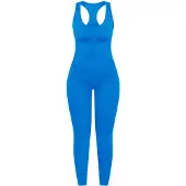 SMILODOX Jumpsuit ' Seamless Elsie ' blauw
