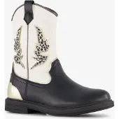 Blue Box meisjes western laarsjes zwart wit maat 26
