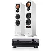 Teufel ULTIMA 40 ACTIVE 3 + DUAL DT 250 Stereo Wit/zwart