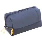 Nomad x Fraenck Etui | Donkerblauw | Upcycled Toilettas of Accessoire | Etui gemaakt van Slaapzak & Bannerdoek | Uniek & Duurzaam