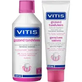 Vitis Gezond Tandvlees Kit Tandpasta + Mondspoelmiddel Kit