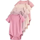 Next Rompertje/body rosa / poederroze / oudroze / pastelroze / lichtroze
