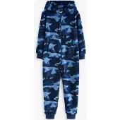 Next Nachtkledij lichtblauw / donkerblauw / zwart
