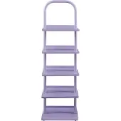 En.casa Schoenenrek Poytya voor kinderen 96x30x27 cm lila []