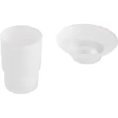 Beliani TALARA - 6-delige badkamer hardware set - Zilver - Aluminium