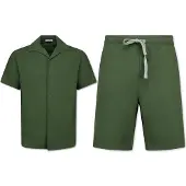 Enos Twinset ribbed oversized shirt
