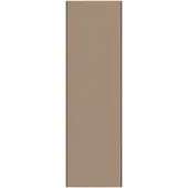 vidaXL Deurmat Beige en Zwart 120 x 400 cm 100% Polyamide