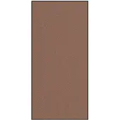 vidaXL Deurmat Bruin en zwart 120 x 250 cm 100% Polyamide
