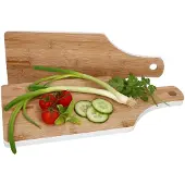 MamboCat Set van 2 Bonja bamboe snijplanken 40x16x1,5cm - 24500876