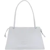 Coccinelle Leren schoudertas Dulse Shoulderbag Snow Lichtblauw
