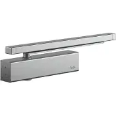 Axa 7511 deurdranger met glijarm duwzijde sluitkracht 3-6 - aluminiumgrijs