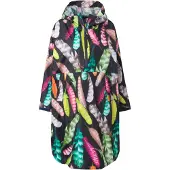 LAURASØN Tussenjas aqua / limoen / pink / zwart