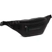The Chesterfield Brand gordeltas Velta Leather Waist Pack Black zwart