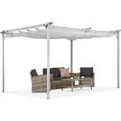 Garden Point Witte La Palma terraspergola 3x3m