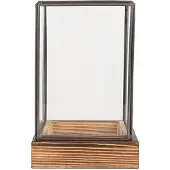 Clayre & Eef Decoratie Kweekkastje 12x12x19 cm Transparant Glas