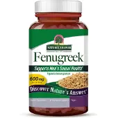 Natures Answer - Fenegriek, 600 mg - 90 vegetarische capsules